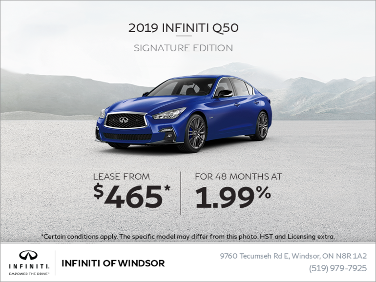 2019 Infiniti Q50 Signature Edition