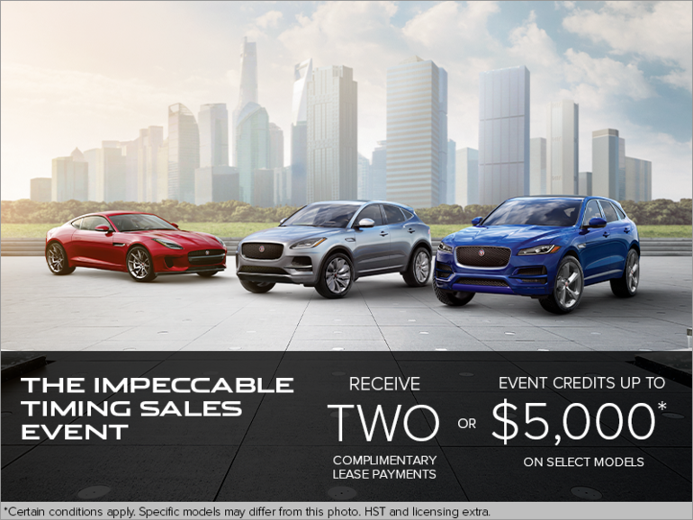 THE IMPECCABLE TIMING SALES EVENT