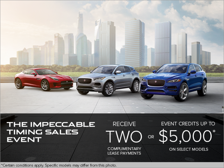 THE IMPECCABLE TIMING SALES EVENT
