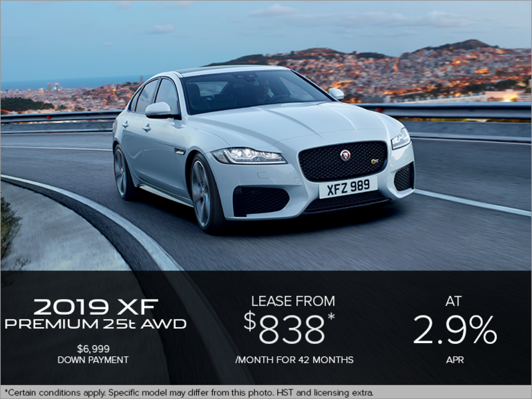The 2019 Jaguar XF Premium 25t AWD
