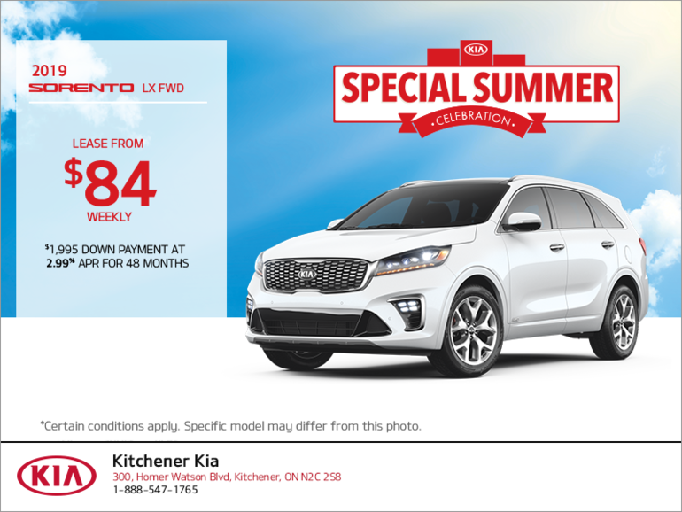 The 2019 Kia Sorento