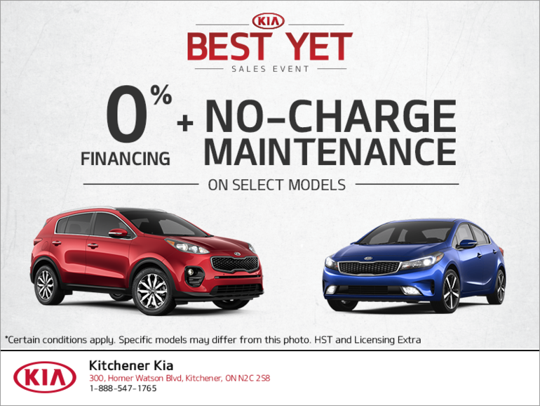 Kia Best Yet Sales Event
