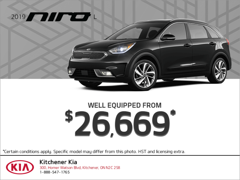 Get the 2019 Kia Niro!