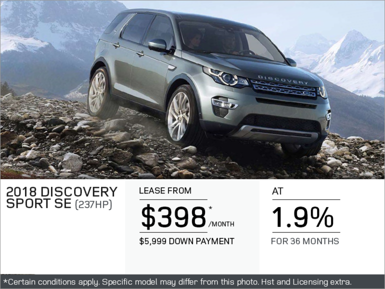 The 2018 Discovery Sport SE