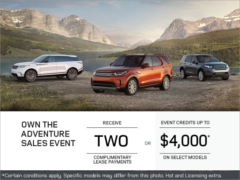 OWN THE ADVENTURE SALES EVENT