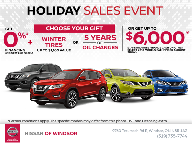 Nissan's Holiday Sales Event