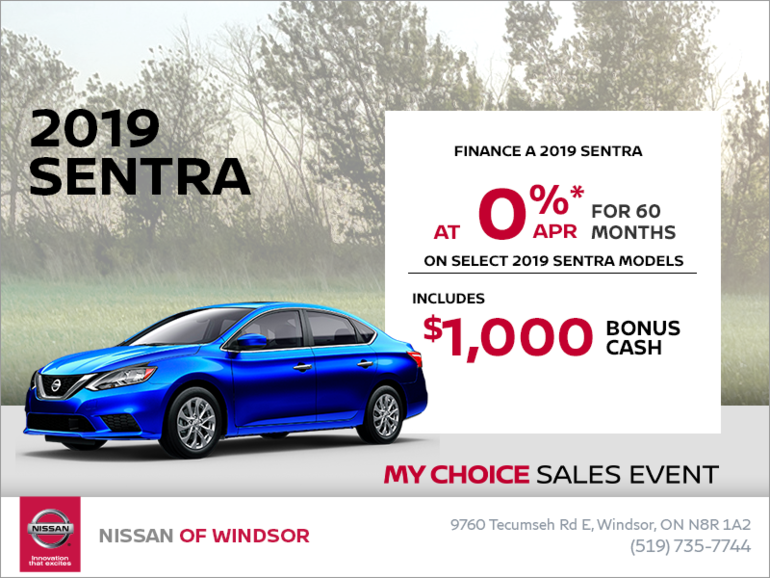 Get the 2019 Sentra Today!
