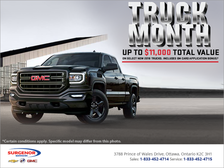 Truck Month Sales Event