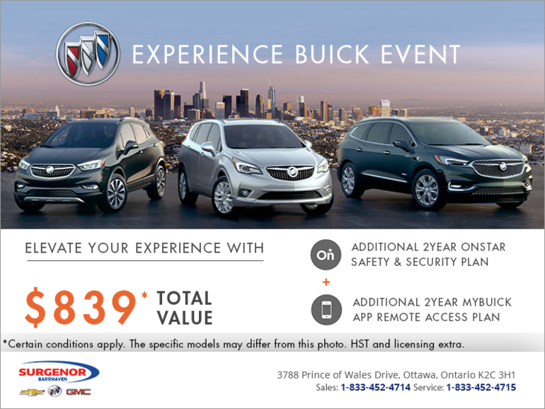 The Experience Buick Event