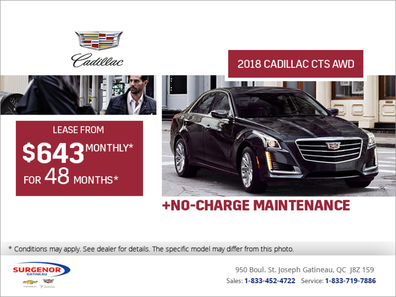 2018 Cadillac CTS AWD