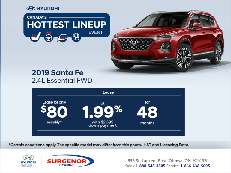 Get the 2019 Santa Fe