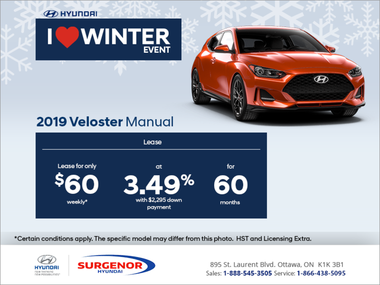 Lease the 2019 Veloster!