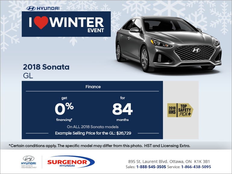 Finance the 2018 Sonata!