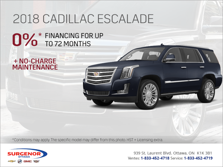 2018 Cadillac Escalade