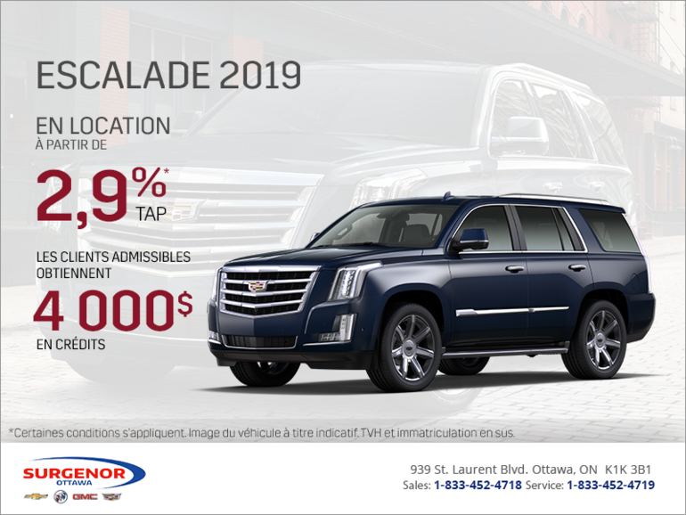 Cadillac Escalade 2019