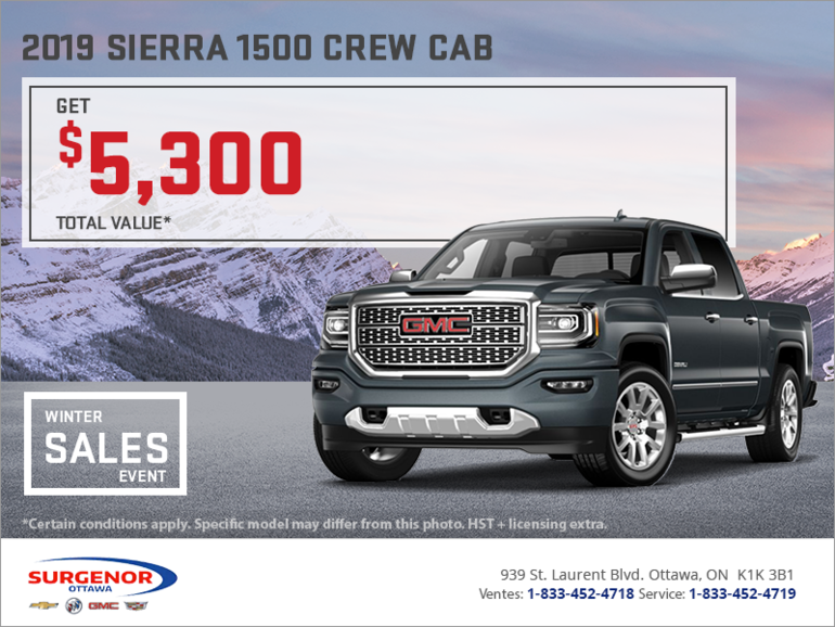 The 2019 Sierra 1500