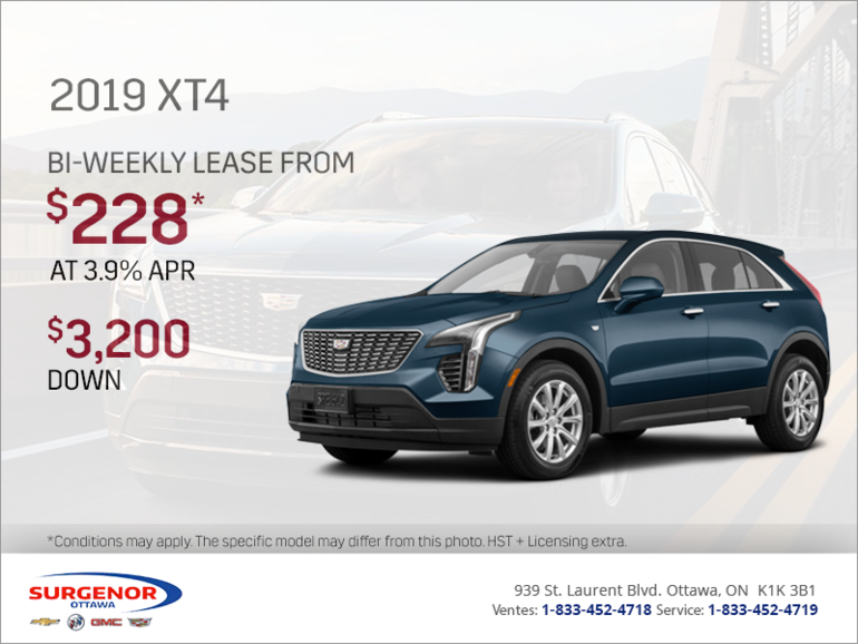 2019 Cadillac XT4