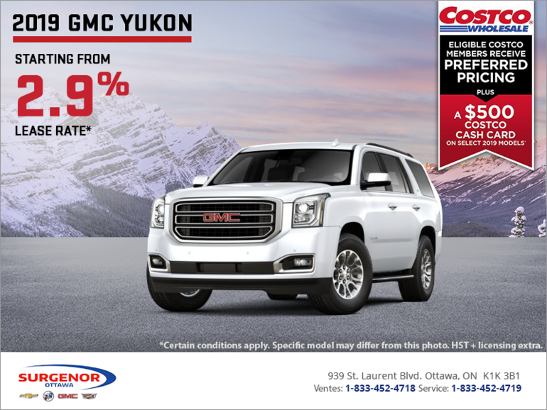 The 2019 GMC Yukon
