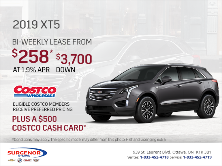2019 Cadillac XT5
