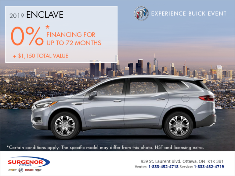 Get the 2019 Buick Enclave