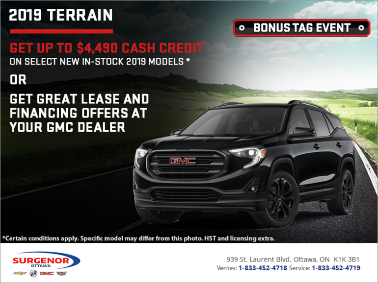 The 2019 GMC Terrain