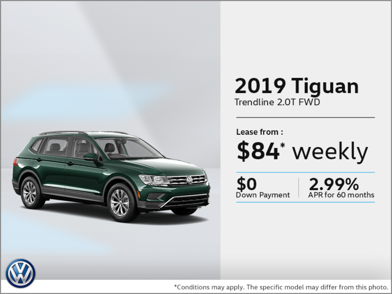Lease the 2019 Tiguan!