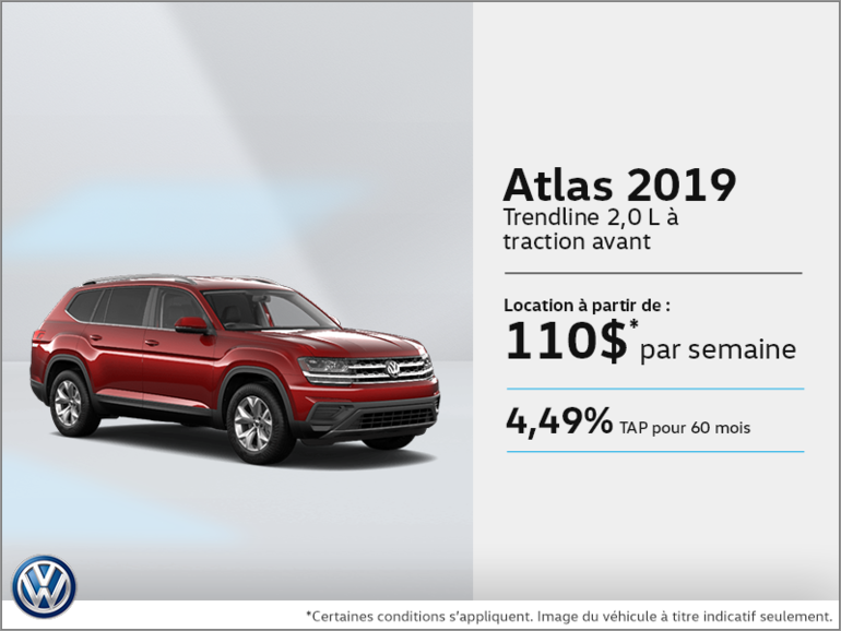 Louez la Atlas 2019!