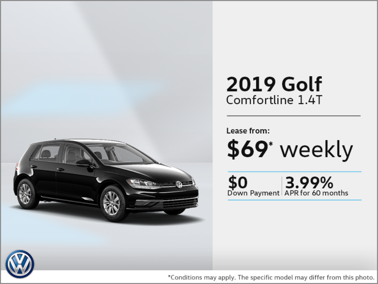 Lease the 2019 Golf!