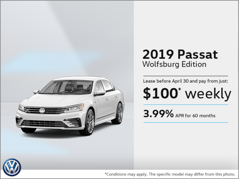Lease the 2019 Passat!