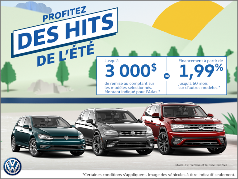 Profitez des hits de l'été!