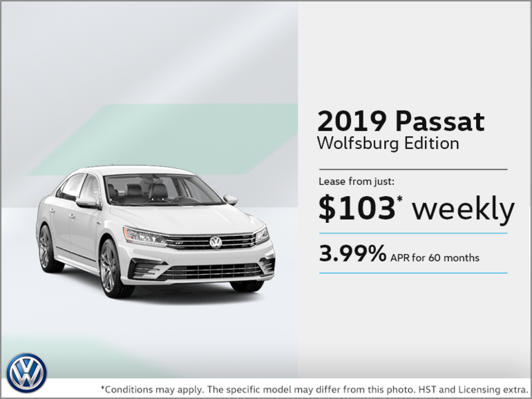 Lease the 2019 Passat!