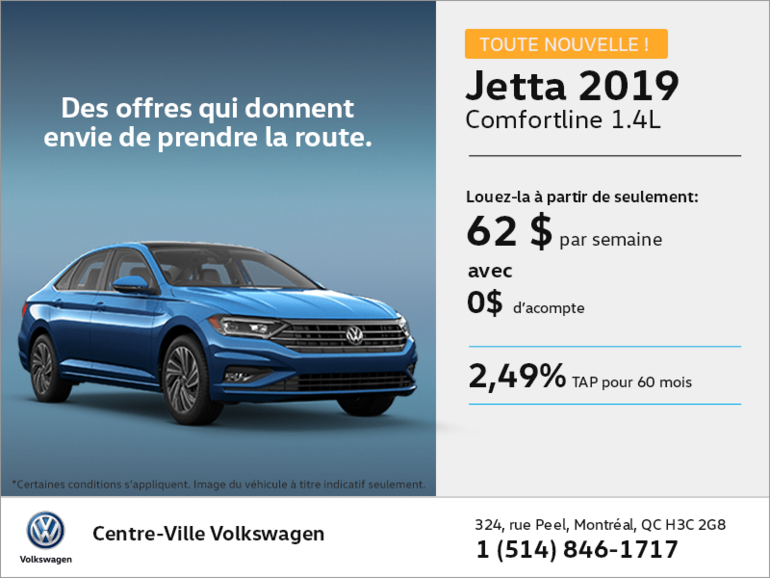 La toute nouvelle Jetta 2019