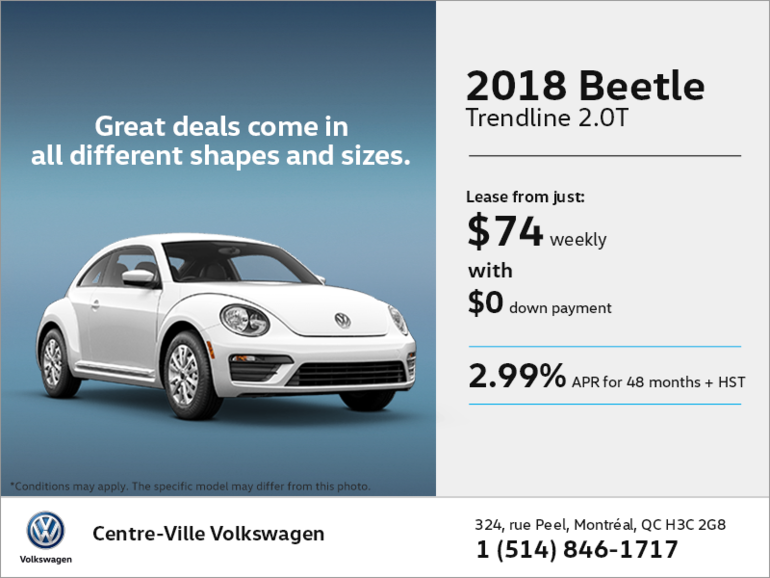 Get the 2018 Beetle Today!