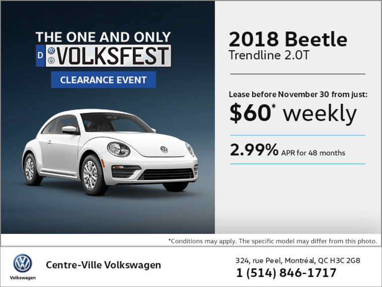 Get the 2018 Beetle Today!