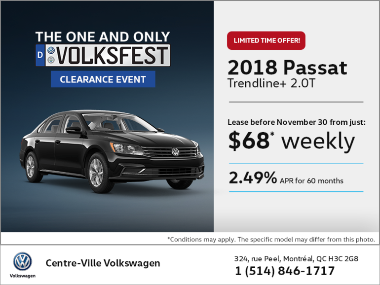 Get the 2018 Passat Today!