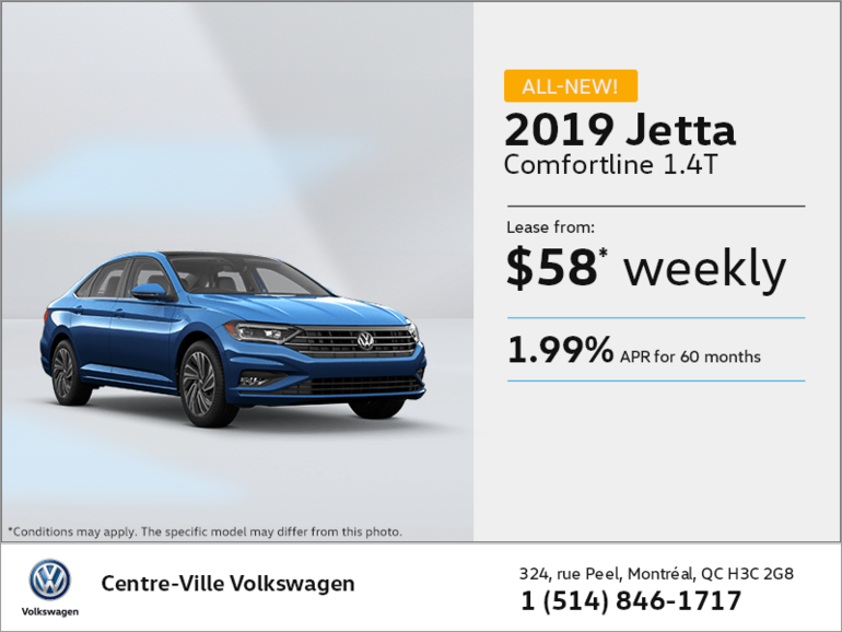 Lease the 2019 Jetta!