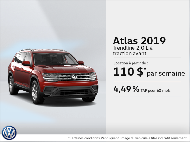 Louez la Atlas 2019!