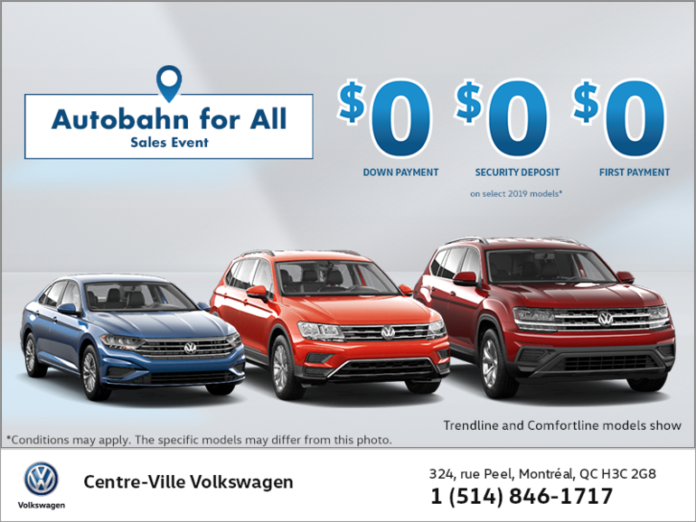Autobahn for All Sales Event