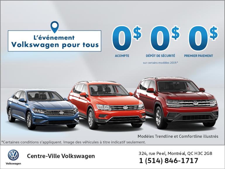 L'événement Volkswagen pour tous!