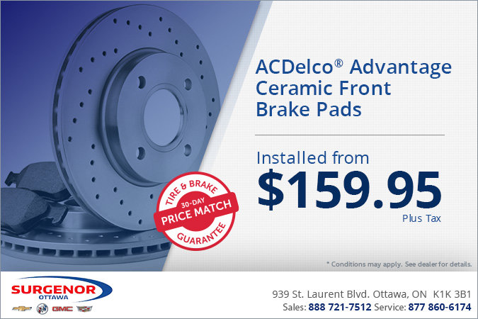 ACDelco Advantage Front Brakes