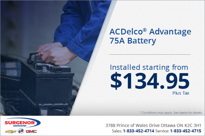 ACDelco Advantage 75A Battery