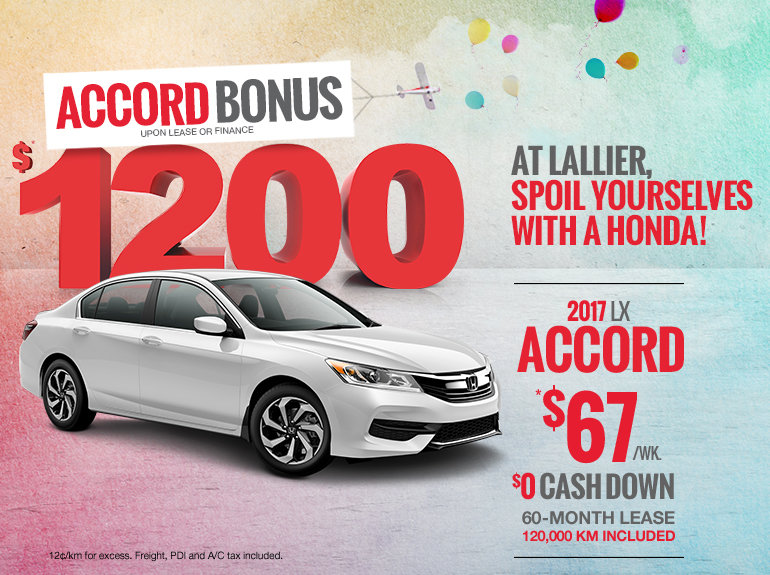 Save on the 2017 Honda Accord Today!