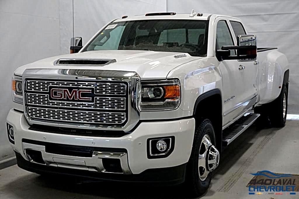 New 2018 GMC Sierra 3500HD Denali, Duramax, Crew Cab White Frost ...