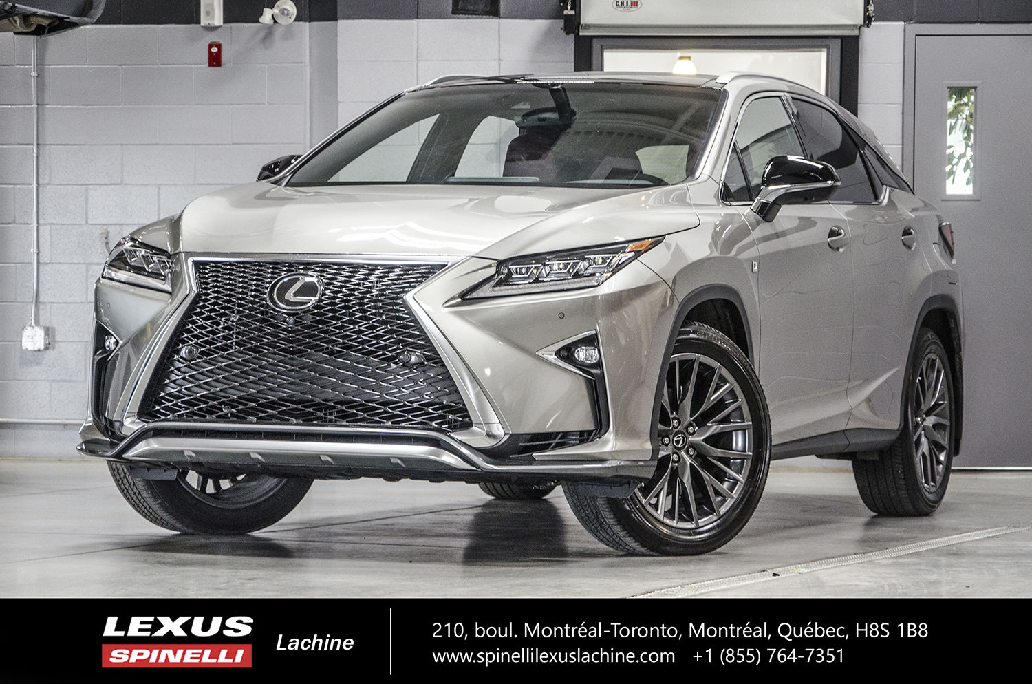 Used 2018 Lexus RX 350 F SPORT III AWD; AUDIO TOIT PANO GPS LSS+ in ...