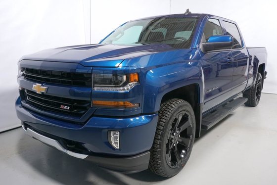 New 2018 Chevrolet Silverado 1500 LT, Z71, Crew Cab G1K - Deep Ocean ...