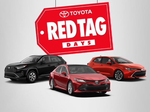 Toyota Red Tag Days - Spinelli Toyota Pointe-Claire Promotion in Pointe ...