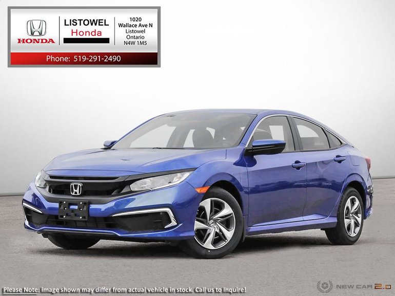 New 2020 Honda Civic CIVIC 4DR LX CVVT - $24745.0 | Crosby Automotive Group