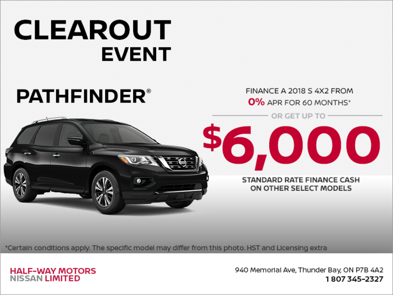 Get the 2018 Pathfinder Today!