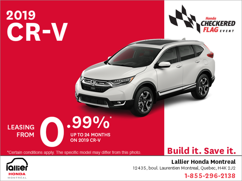 Lease the 2019 CR-V!