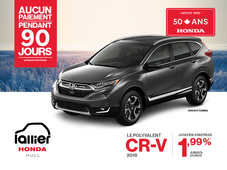 Louez la Honda CR-V 2019!